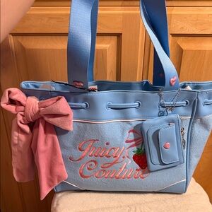 Juicy Couture Retro Strawberry Tote